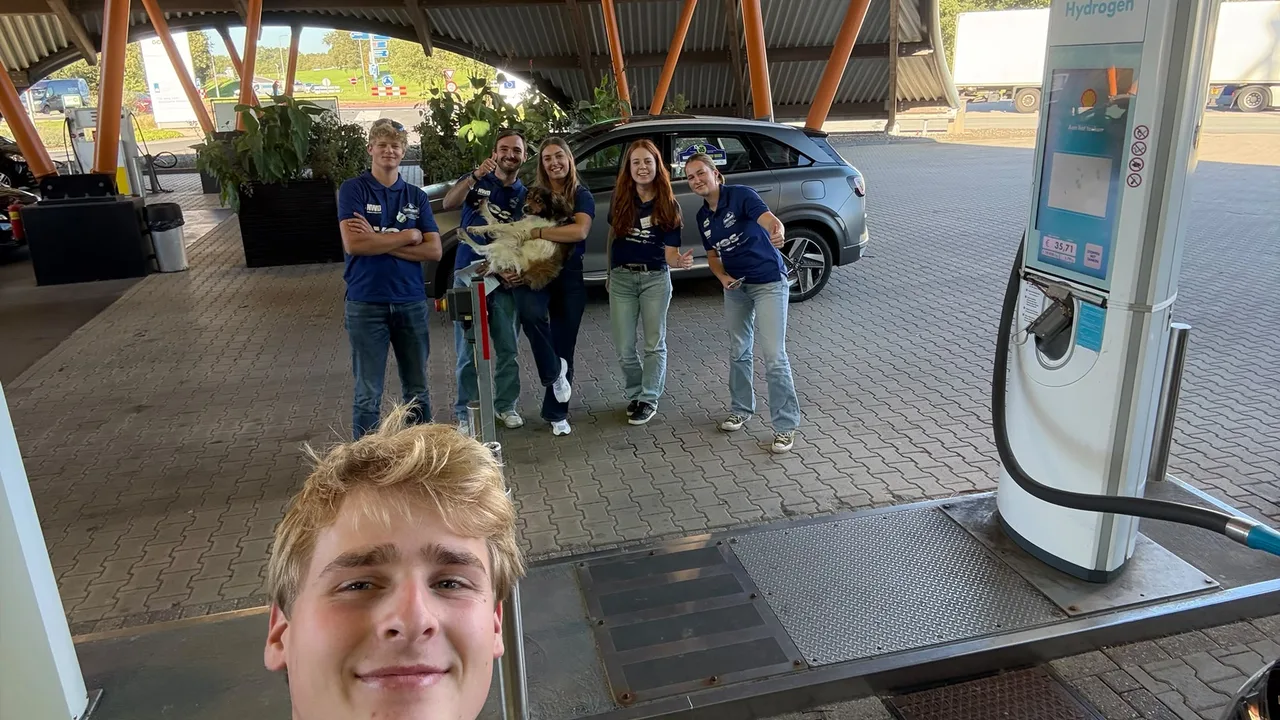 Andere deelnemers tegengekomen!